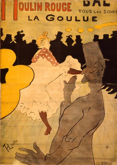 Moulin Rouge: La Goulue von Henri de Toulouse Lautrec