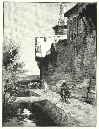 Stadtmauer von Damaskus von Henry Andrew Harper