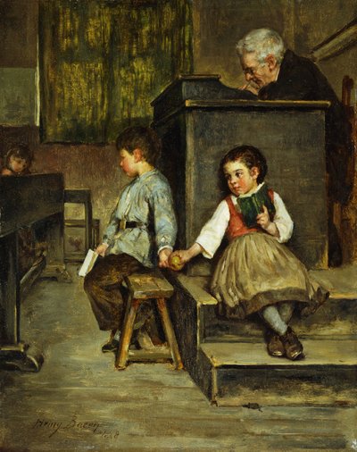 Das Klassenzimmer, 1868 von Henry Bacon