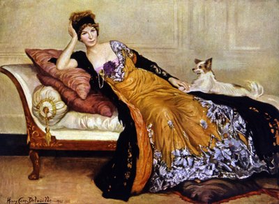 Miss Simone von Henry Caro Delvaille
