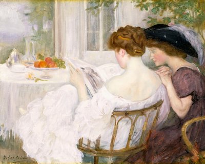 Der Brief, 1910 von Henry Caro Delvaille