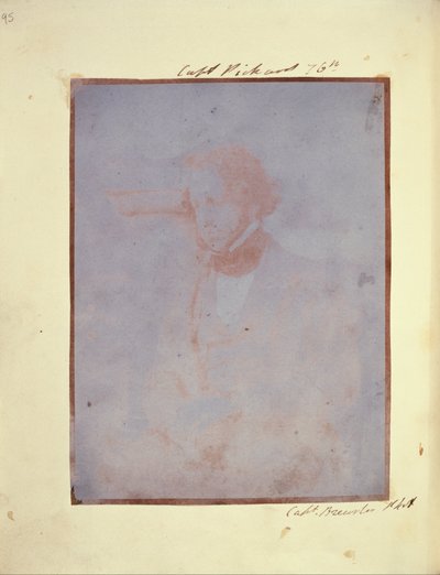 Porträt von Captain Pickard von Henry Craigie Brewster
