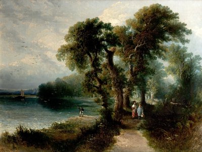 Nottingham von Wilford Grove, 1831 von Henry Dawson