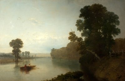 Der Fluss Trent bei Wilford von Henry Dawson
