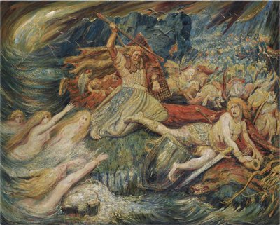 Siegfrieds Tod, 1899 von Henry De Groux