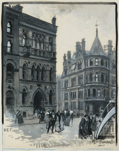 Memorial Hall, Albert Square von Henry Edward Tidmarsh