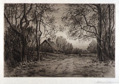 Winterabend von Henry Farrer