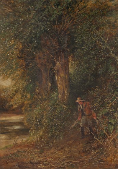 Ufer des Teme, Worcestershire von Henry Harris Lines