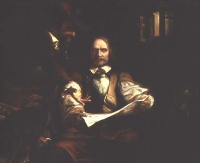 Der fatale Brief von Charles I. von Henry James Townsend