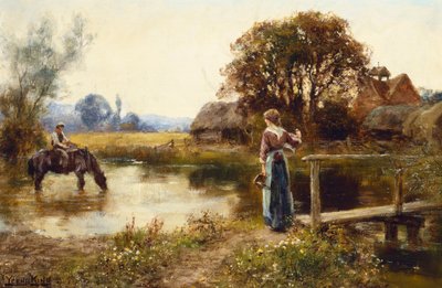 Abend von Henry John Yeend King