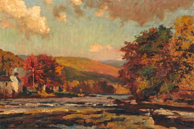 Llangollen, 1910 von Henry Joseph Wood