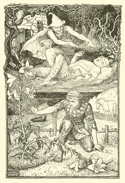 Die goldenen Jungen (Gravur) von Henry Justice Ford