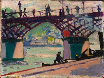 Pont des Arts, 1908-1911 von Henry Lyman Saÿen