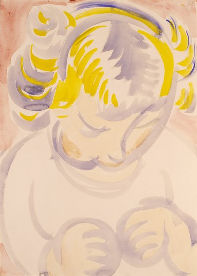 Die Tochter des Künstlers, ca. 1916 von Henry Lyman Saÿen