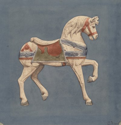 Karussellpferd von Henry Murphy