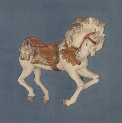 Karussellpferd, ca. 1939 von Henry Murphy