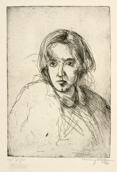 Frauenporträt von Henry Nielsen