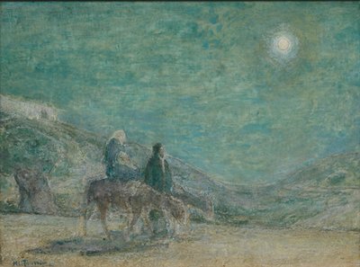 Flucht nach Ägypten, ca. 1916 von Henry Ossawa Tanner