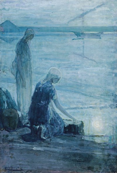 Moses im Schilf von Henry Ossawa Tanner