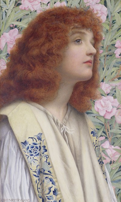 Oleander, ca. 1890 von Henry Ryland