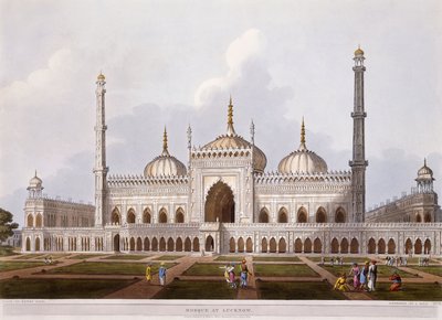 Moschee in Lucknow, 1824 von Henry Salt