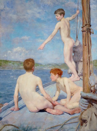 Die Badenden von Henry Scott Tuke