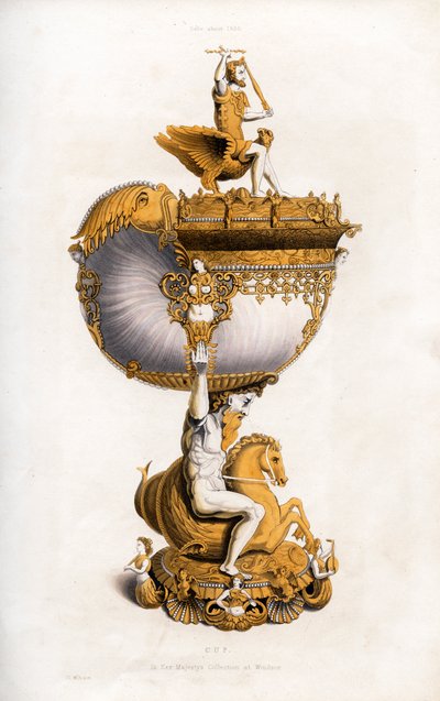 Pokal, ca. 1530, 1843 von Henry Shaw