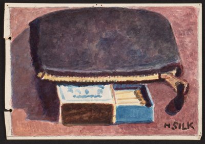 Geldbörse und Streichhölzer, ca. 1930 von Henry Silk