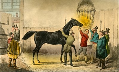 Der Baron trinkt seinen Wein, 1838 von Henry Thomas Alken