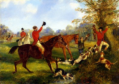 Das Ziel, ca. 1840 von Henry Thomas Alken
