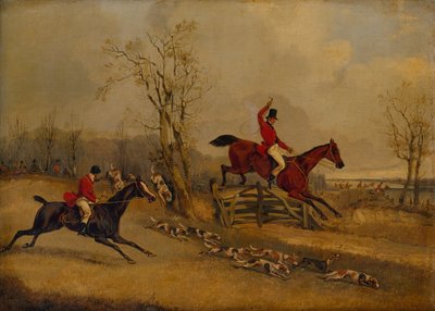 Das Treffen, über dem Tor von Henry Thomas Alken