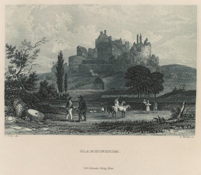 Das malerische und romantische Rheinland: Blankenheim, 1928 von Henry Winkles
