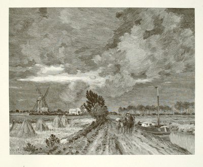 Nahender Sturm (Kanal St. Omer) von Henry Wolf
