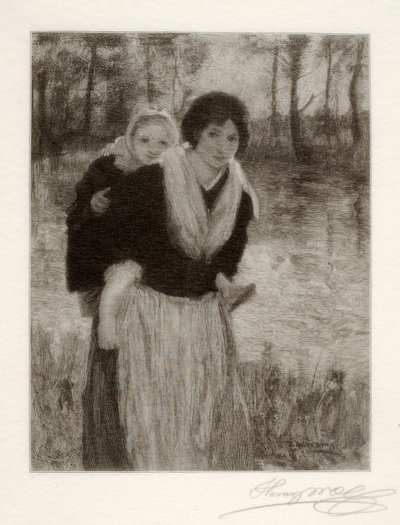 Am Fluss von Henry Wolf