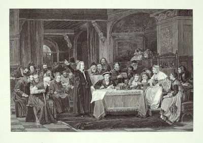 Kolumbus am Hof von Isabella von Henry Wolf