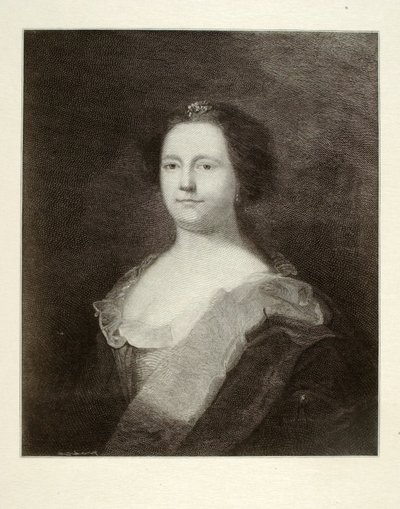 Frau Deborah Franklin von Henry Wolf
