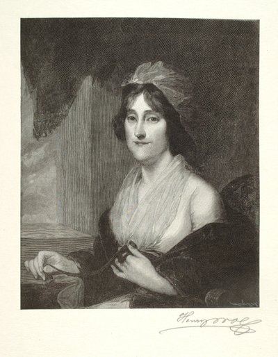 Mrs. William Rawle (Sarah Coates Burge) von Henry Wolf
