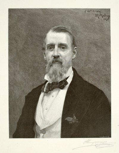 Samuel Putnam Avery von Henry Wolf