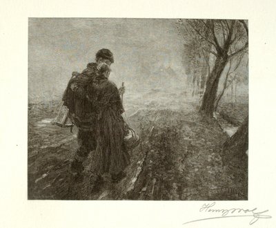 Der Weg nach Bethlehem von Henry Wolf