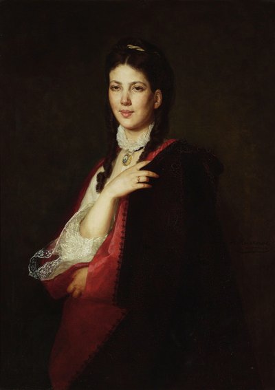 Porträt von Leonia Blühdorn von Henryk Rodakowski