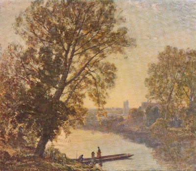 Früher Morgen in Avignon, ca. 1910, 1919 von Herbert Hughes Stanton
