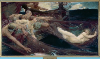 Die Meeresjungfrau, 1894 von Herbert James Draper