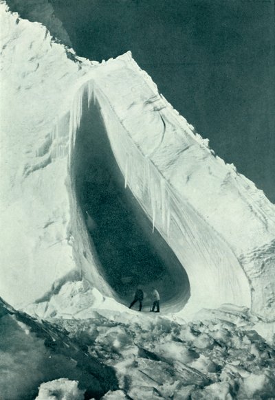 Der Arch Berg von außen, ca. 1910-1913, 1913 von Herbert Ponting