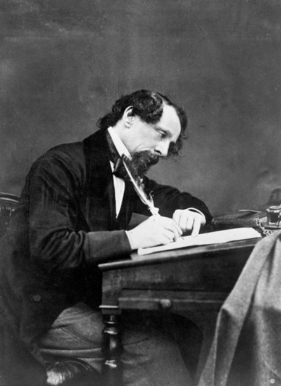 Charles Dickens, 1858 von Herbert Watkins
