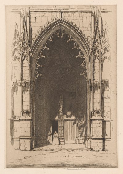 Porte des Marmousets, St. Quen von Herman Armour Webster