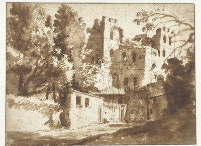Das Porta Pinciana in Rom von Herman van Swanevelt