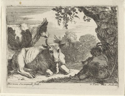 Kühe von Herman van Swanevelt