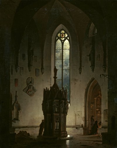 Verfallene Kapelle von Hermann Dyck