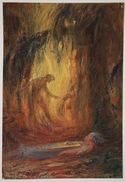Erwachen der Brunnhilde von Hermann Hendrich