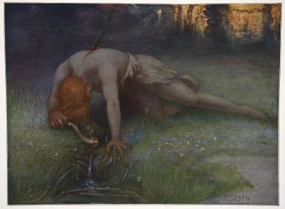 Der Tod von Siegfried, 1906 von Hermann Hendrich